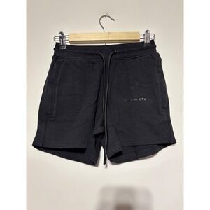 Alphalete Women Size S Black Essential Core Activewear Shorts AL21-1062